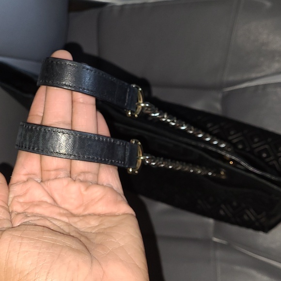 ๐HP๐Tory Burch Genuine Quilted Leather Fleming Tote๐ - Picture 9 of 17